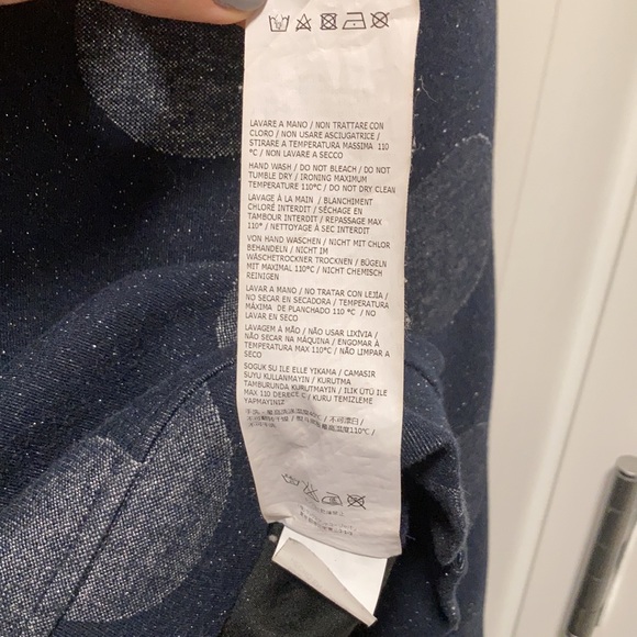 max & co. glitter sweatshirt / top - Picture 7 of 7